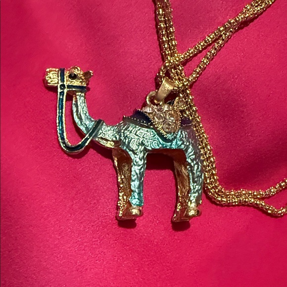 Betsey Johnson Jewelry - Betsey Johnson Camel Pendant Necklace